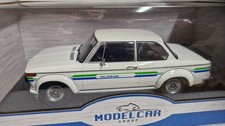 MCG 18409-R - BMW 2002 Alpina, blanche avec déco 1973, 1:18