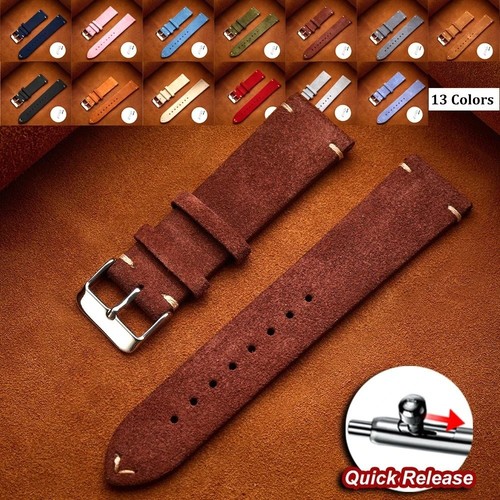 Bracelet montre cuir - bracelet, en
