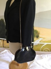 Sac cuir vernis extérieur et