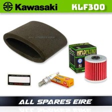 KAWASAKI KLF300 2x4 4x4 BAYOU SERVICE KIT INC AIR & OIL FILTER (1989-2006)