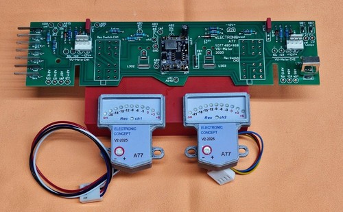 Led meter for revox - vu, a77