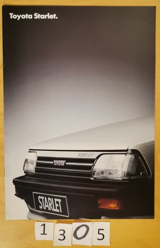 Toyota starlet prospectus - toyota,