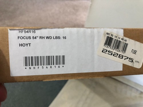 New box hoyt focus 16 - new,