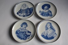 4 Assiettes Vintage Delfts
