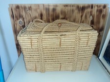 panier ou sac en osier / rotin