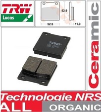 Jeu 2 Plaquette frein Avant