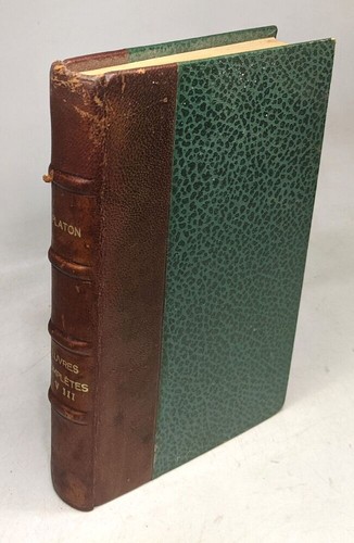 Platon oeuvres complètes tome - platon,