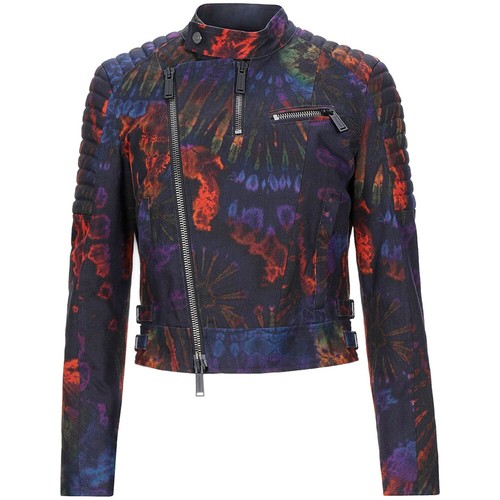 Dsquared2 jean jacket biker - dsquared2,