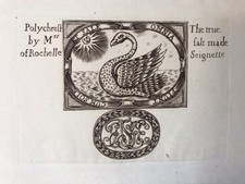 ÉTIQUETTE SEL DE SEIGNETTE LA ROCHELLE XVIII 18eme MÉDECINE IMAGERIE POPULAIRE