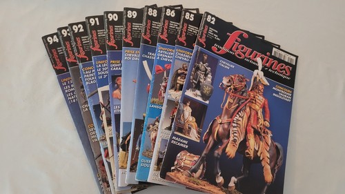 Lot magazines figurines - de,