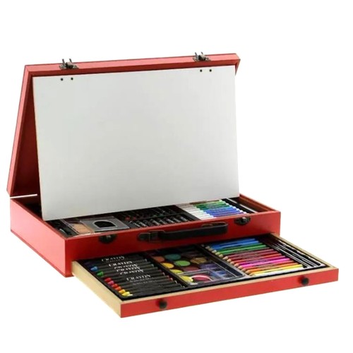 Coffret mallette artiste bois - coffret,