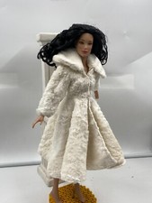 MANTEAU long  doublé blanc +