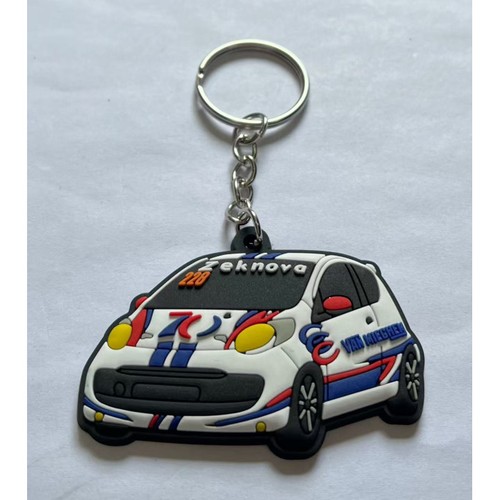 Porte cle pvc voiture - cle,