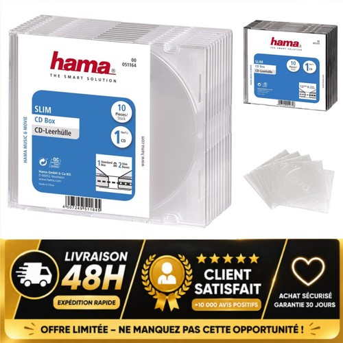 Hama boîtiers slim - hama,
