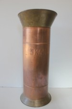 Copper/Brass Umbrella Holder 5KAN Porcelain Handle