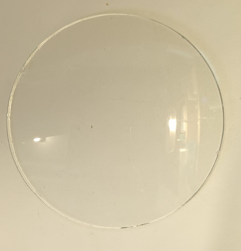 Verre minéral bombé 132 mm - verre,