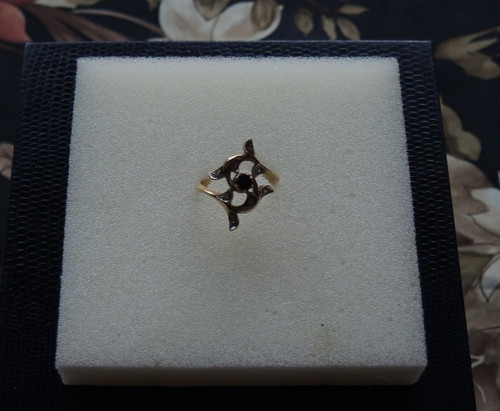 Bague carats saphir - 18,