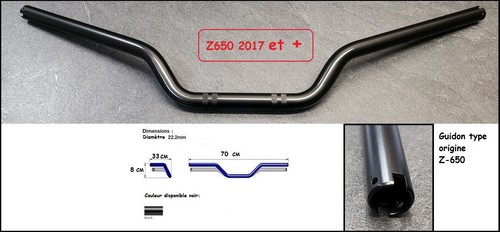 Guidon réplique origine z650 - guidon,