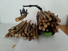 chargement (x2) BOIS tronc grume pour remorque forestiere 1/32 tracteur diarama