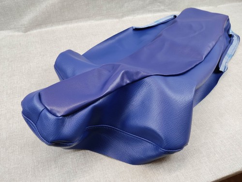 Housse selle bleue - selle,