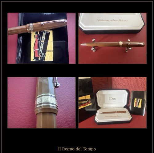 Omas stylo bille paragon - bille, brown