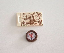 PLAYMOBIL (A2236) PIRATES - Treasure Card & Compass