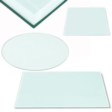 Table en Verre Plateau de Table En Trempé Verre Table Plateau en Verre Vitre