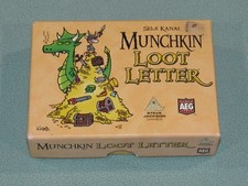 Steve Jackson's MUNCHKIN LOOT LETTER: A Game Of Risk Deduction & Luck (COMPLETE)