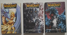 MANGA, LOT DE 3 HISTOIRE COMPLETE FINIE WARCRAFT LE PUITS SOLAIRE 1, 2 et 3