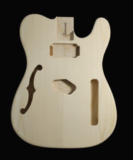 Corps De Telecaster Thinline En Frêne + En Pin