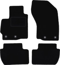 Tapis de sol en velours noir pour Citroen C-Crosser année 2007-2012 set 4 pièces