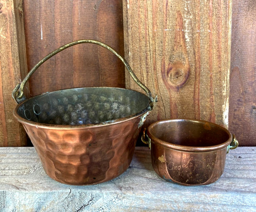 Lot petits chaudrons en - lot,
