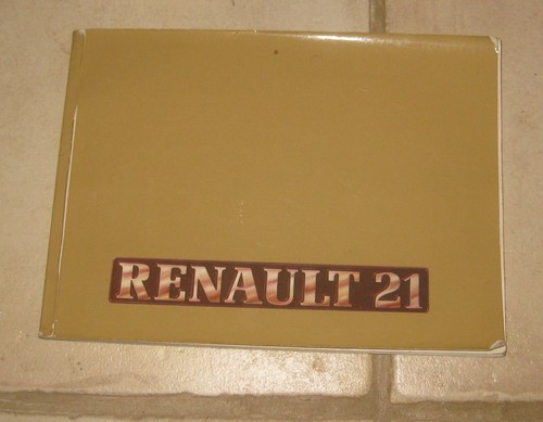 Manuel renault r21 1985 - *,