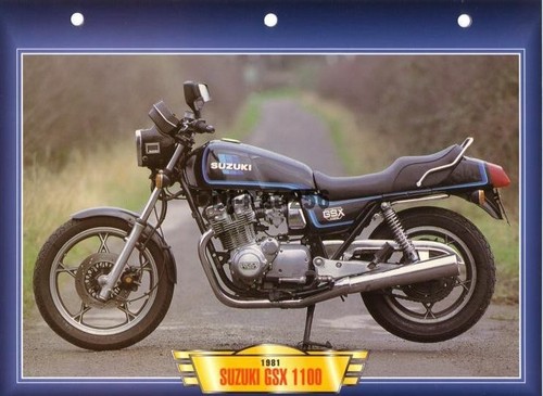 Fiche moto suzuki gsx 1100 - fiche,