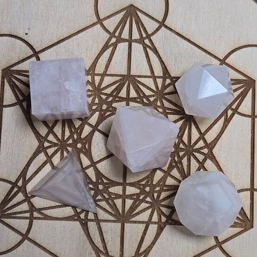 Quartz rose solide - quartz,