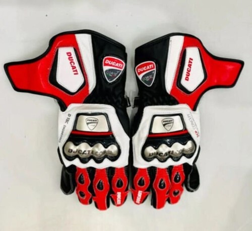 Gants course cuir pour - course, en