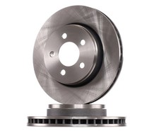 2x RIDEX Disque de frein Avant