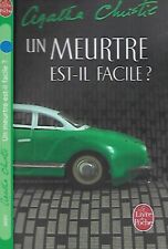 AGATHA CHRISTIE--UN MEURTRE EST-IL FACILE ?--le Livre de Poche