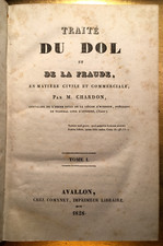 1828 EDITION ORIGINALE TRAITE