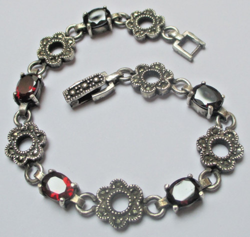 Ancien bracelet argent - bracelet, en