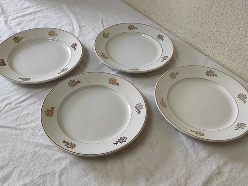 Anciennes assiettes plates - anciennes,