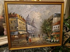 Burnett, Peinture Huile Sur