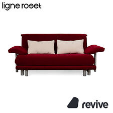 Ligne Roset Multy Tissu Canapé Convertible Rouge Manuel