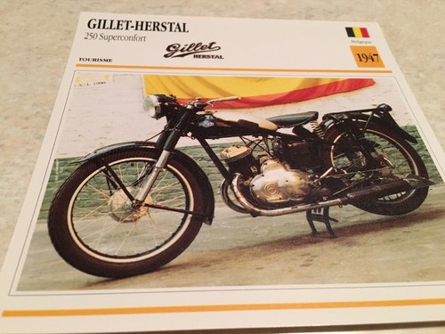 Carte moto gillet - gillet, herstal