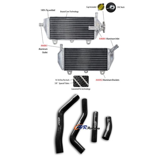 Silicone radiator black - silicone, hoses