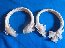 Two Antique Communicante Headbands