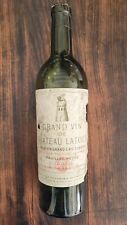 Rare empty bottle Château Latour Pauillac 1952 - empty bottle bottle