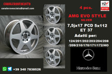 Jantes Amg EVO 7,5 17 SILVER