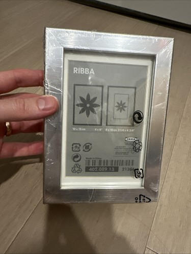 Ikea ribba silver metal - ribba,