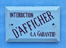 Plaque Céramique émaillée